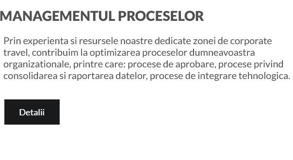 Managementul proceselor